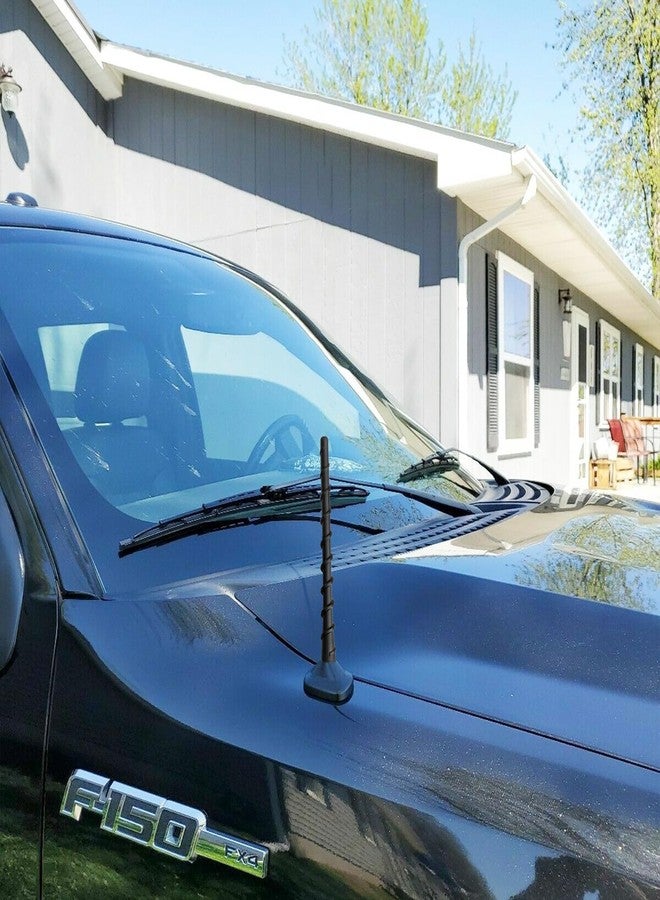 VOFONO Short Antenna for Ford F150 F-150 2009-2026, 7 Inch F-150 Raptor Lightning 2017-2026 F-250 F-350, 2021-2024 Bronco Pickup Truck Antenna Replacement, Ford Truck Accessories - Image 3